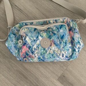 Kipling Women's Blue and Pink Crossbody Bag
